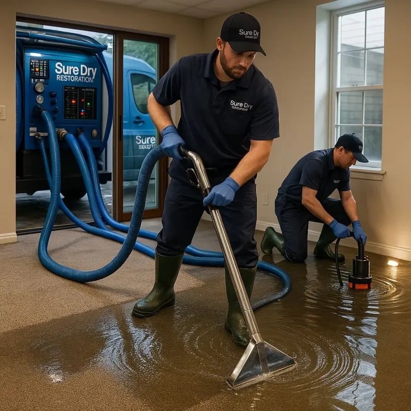 Water Extraction and Removal process in Middleton, ID
